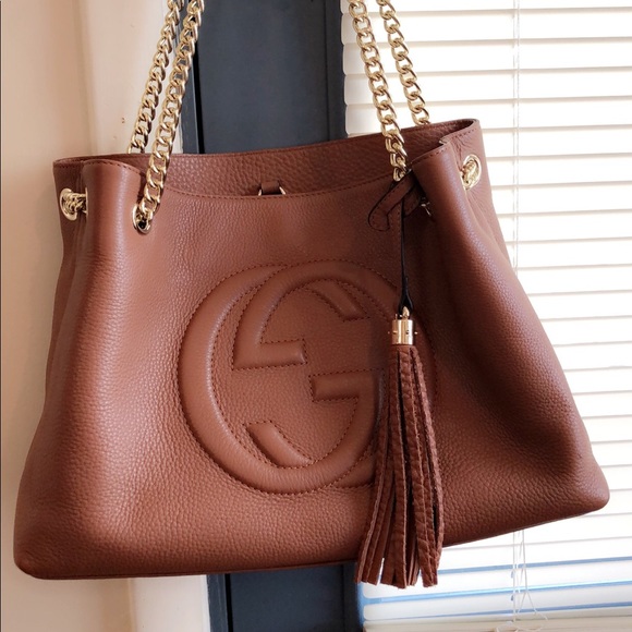 gucci soho tan bag
